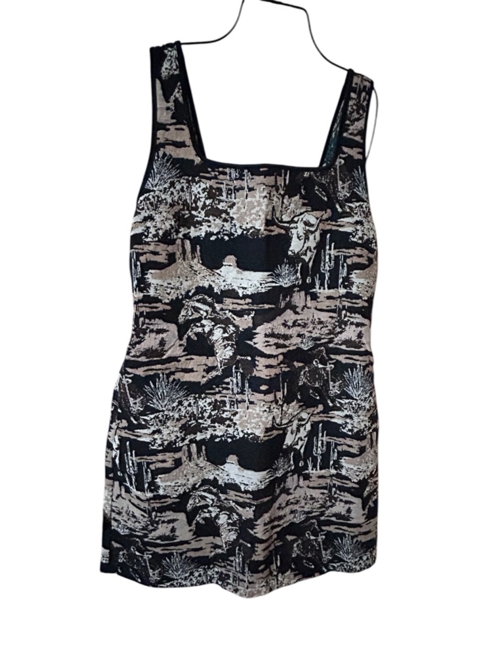 Fly2Co Painted Desert Sleeveless Jacquard A-Line Dress. Plus XL NWOT - Picture 4 of 8